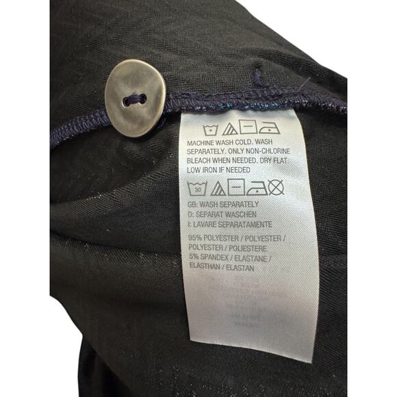 Susan Graver Petite Novelty Knit Jacket Shawl Collar Blue Teal MP NWOT Stretch - Picture 13 of 13